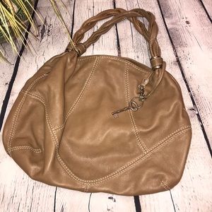 Fifty four Fossils Genuine leather handbag